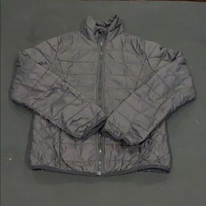 Black medium puffer jacket
